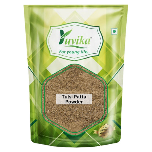 Tulsi Patta Powder - Ocimum Sanctum - Basil  Leaves Powder