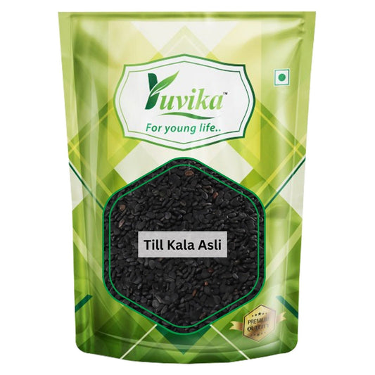 Til Kala Spl (Edible Seeds) - Sesamum indicum - Black Sesame Seeds