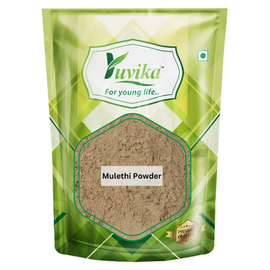 Mulethi Powder - Multhi Powder - Glycyrrhiza Glabra - Yashtimadhu - Jeshthamadha - Licorice Root