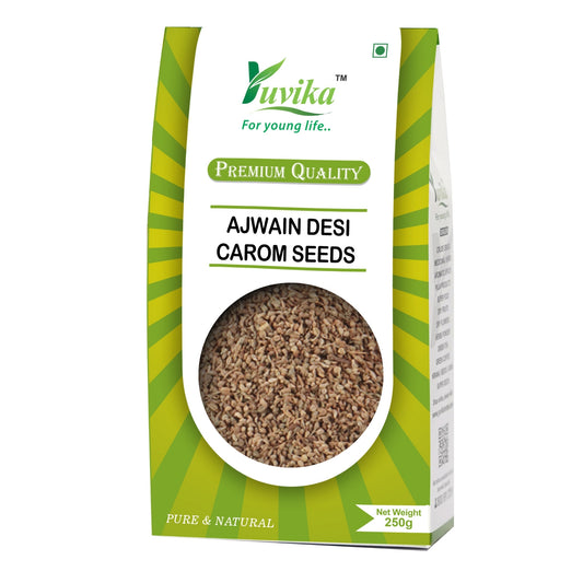 Ajwain Desi Barik - Carom Copticum - Carom Seeds Small (250g)