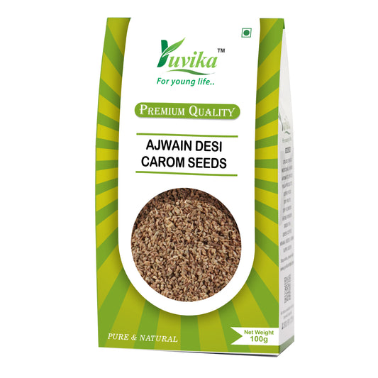 Ajwain Desi - Carom Copticum - Carom Seeds Small (100g)