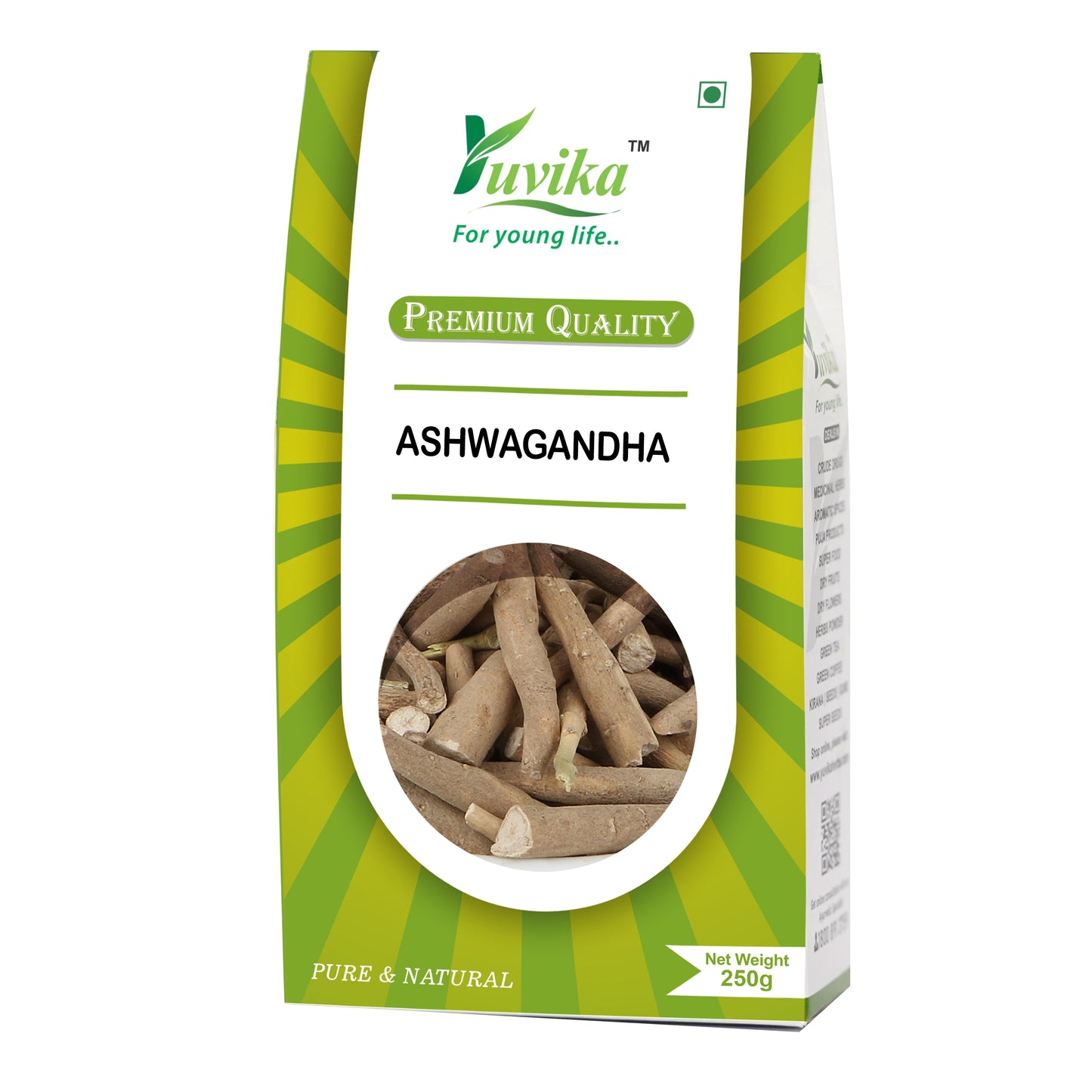 Ashwagandha - Asgandh - Withania Somnifera 250 Gram