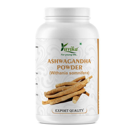 Yuvika Ashwagandha Powder - Asgandh Powder - Withania Somnifera (100g)