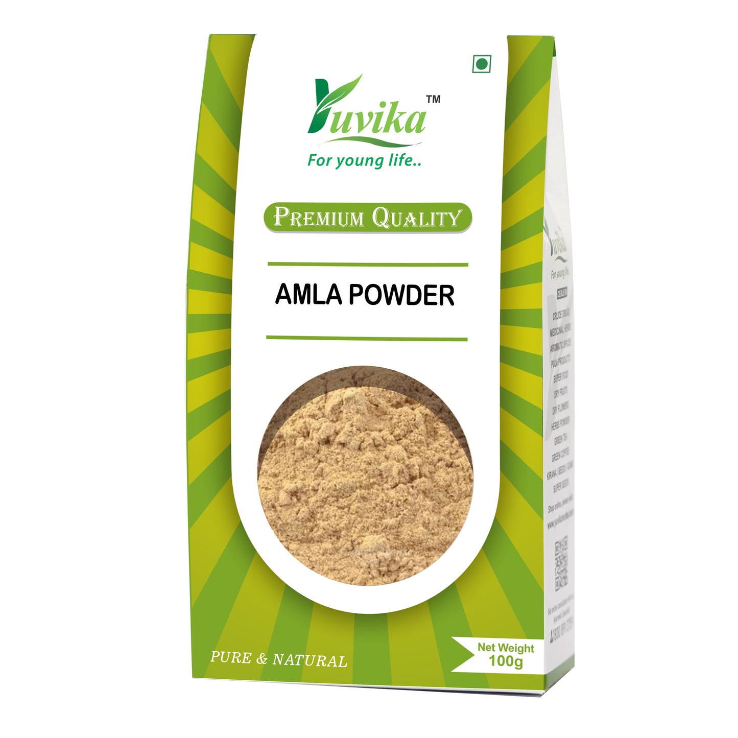 Awla Powder - Amla Dry - Indian gooseberry (100g)