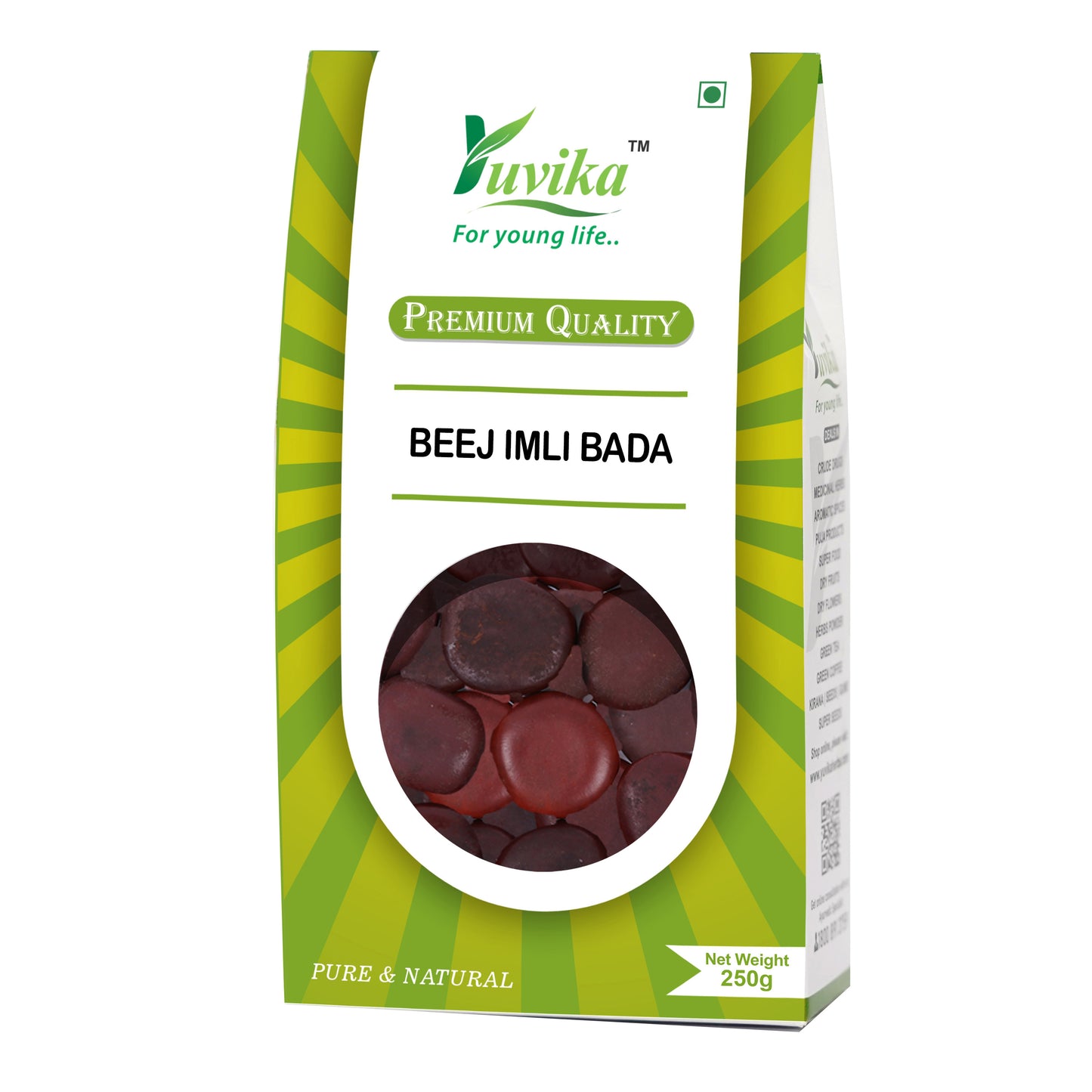 Beej Imli Bada - Tamarindus Indica - Emli Seeds Big  - Tamarind Seeds Big (250g)