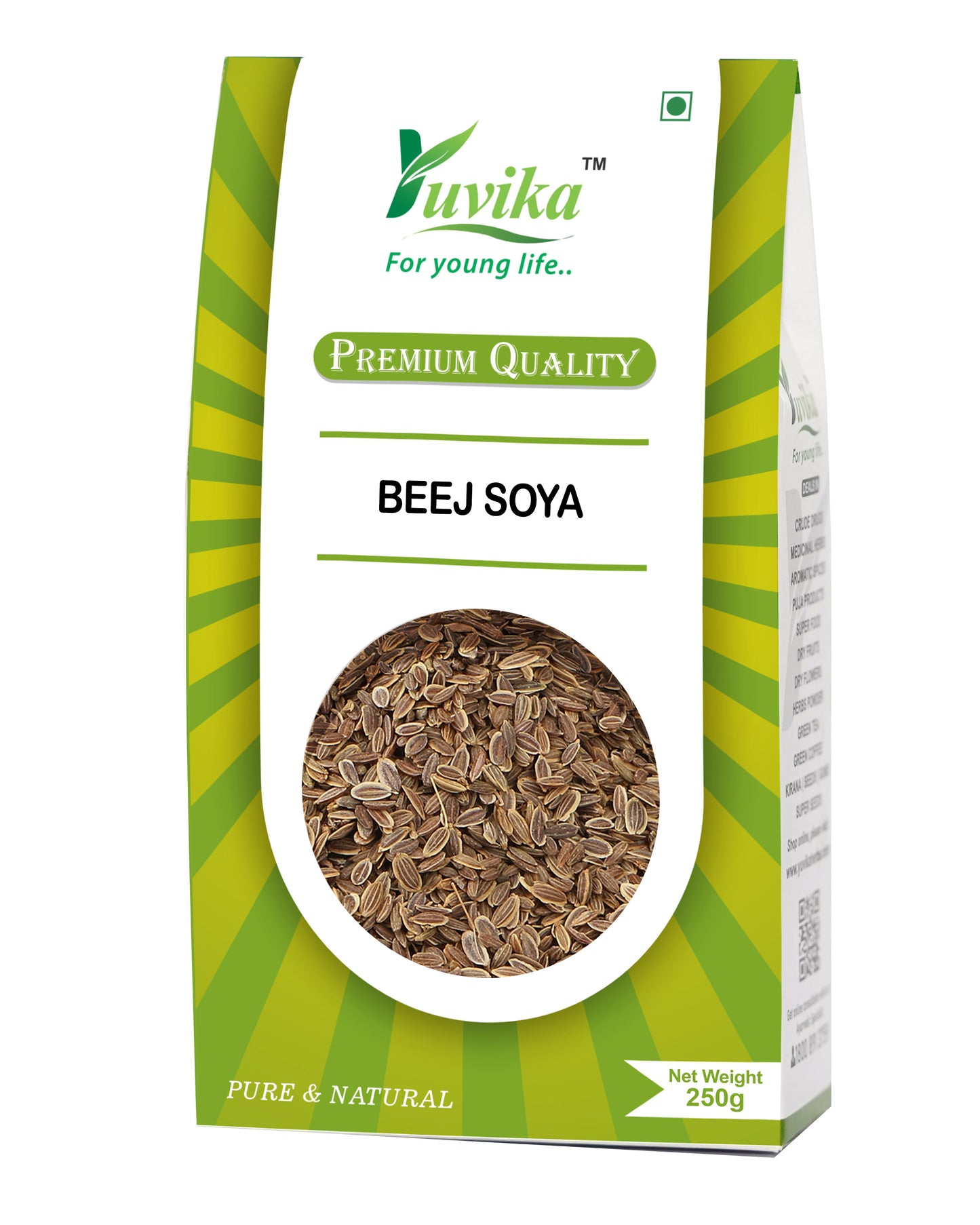 Beej Soya - Soya Seeds - Dil Seeds - ShataPushpa - Anthem Graveolens