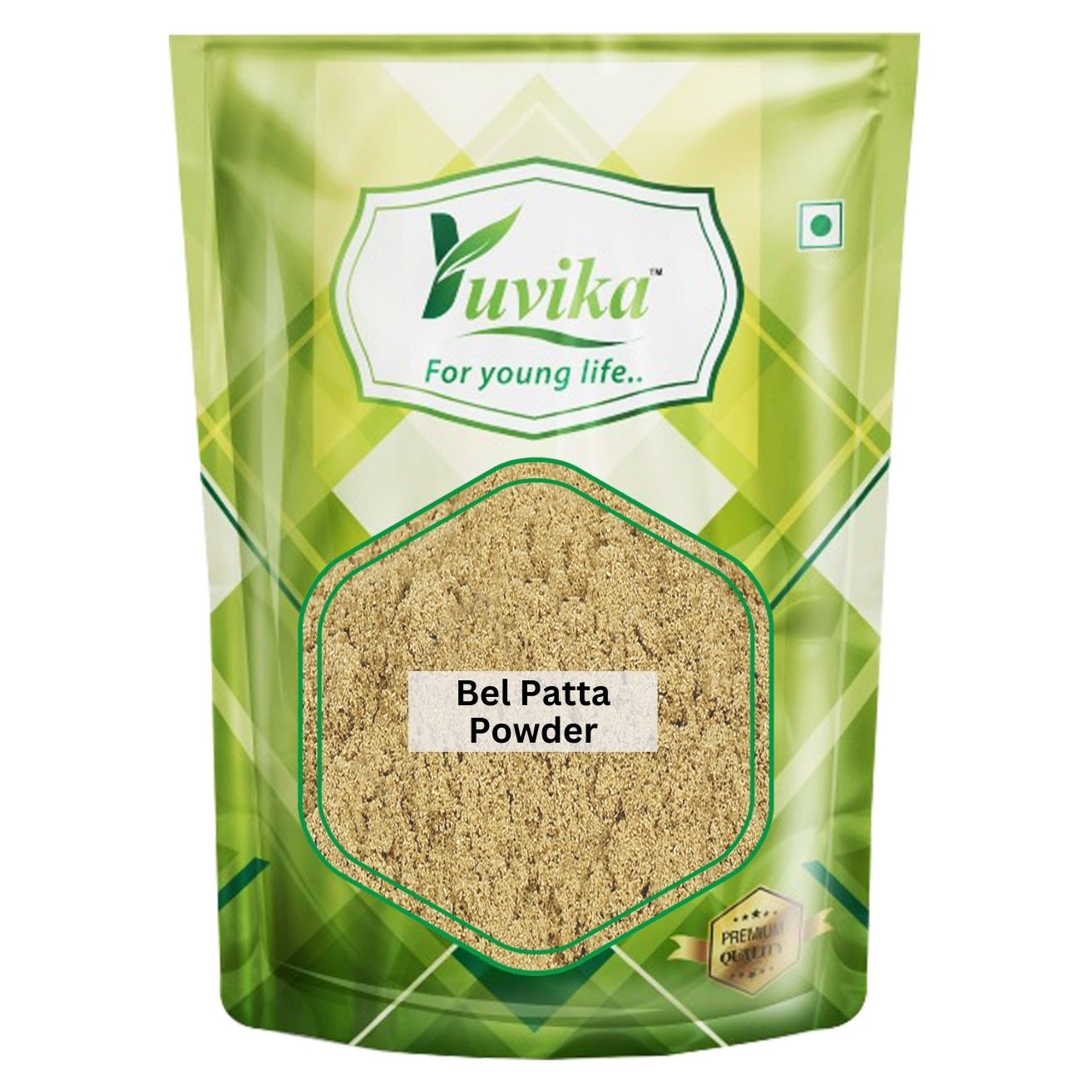 Bel Patta Powder - Bel Patra Powder - Bilva Bel Leaf - Aegle Marmelos Powder YUVIKA