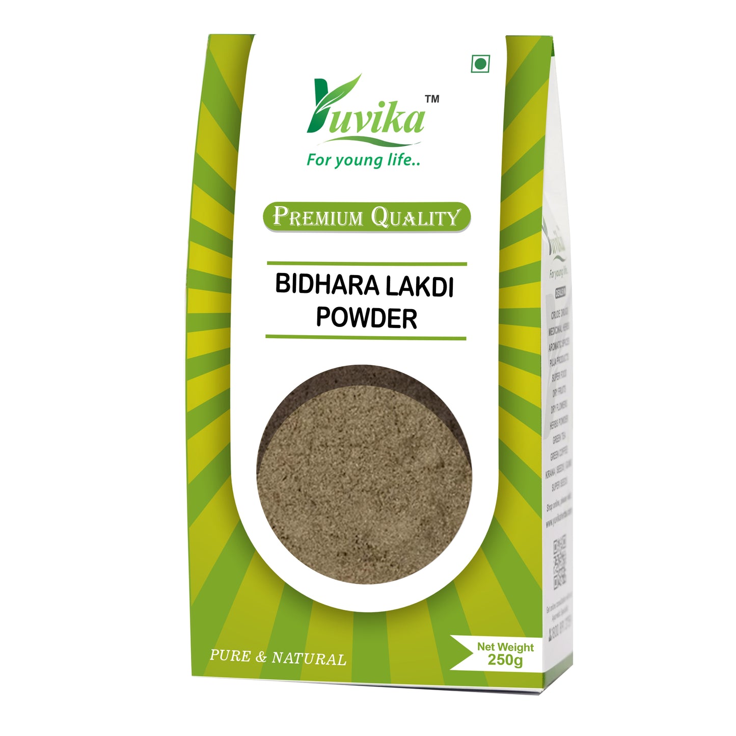 Bidhara Lakdi Powder - Vidhara Powder - Argyreia Nervosa (250g)