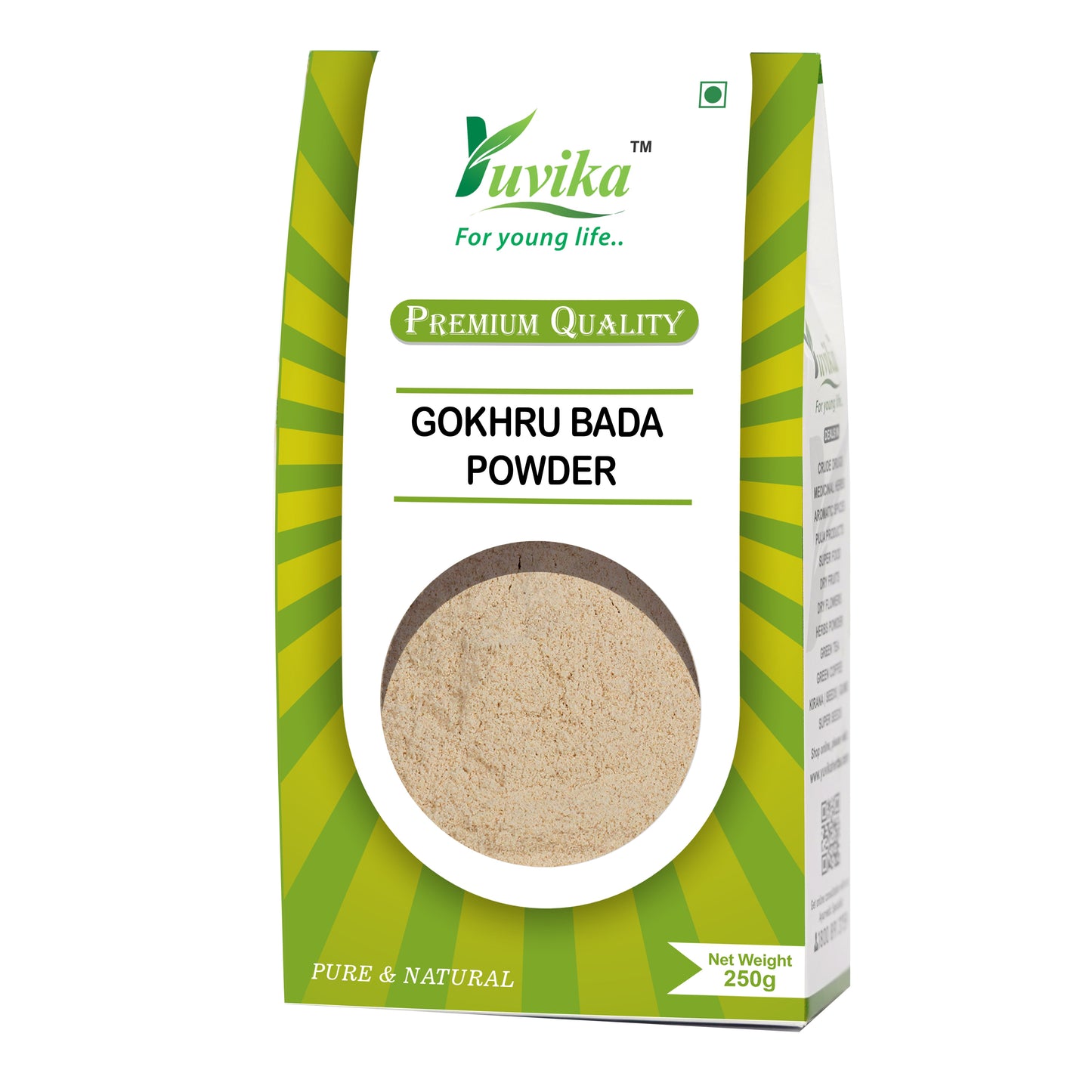 Gokhru Bada Powder - Pedalium Murex - Large Caltrops (250g)