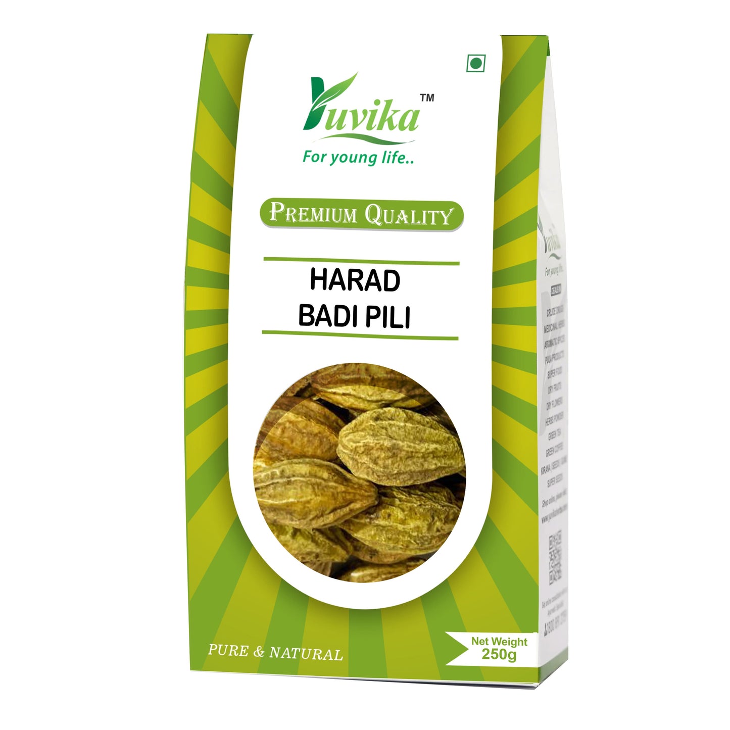 Harad Badi Pili - Haritaki - Yellow Terminalia Chebula (250g)