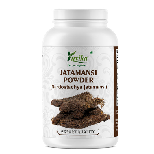 Yuvika Jatamansi Powder - Baalchad - Nardostachys Jatamansi - Nard Indian (100g)