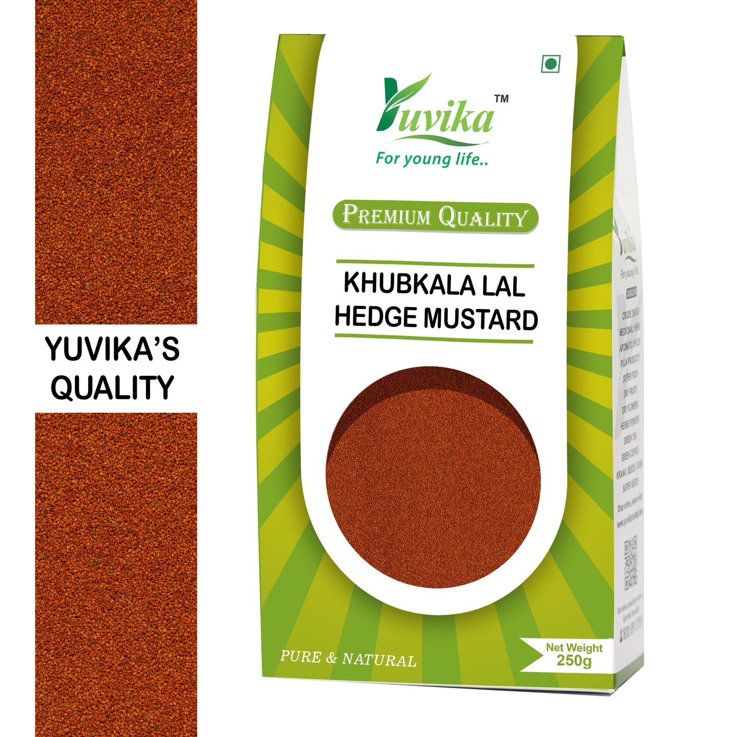 Khubkala Lal - Sisymbrium Irio Linn. - Hedge Mustard (250g)