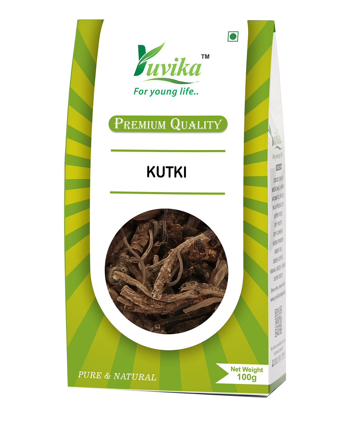 Kutki - Katuki - Picrorhiza Kurroa - Hellabore (100g)