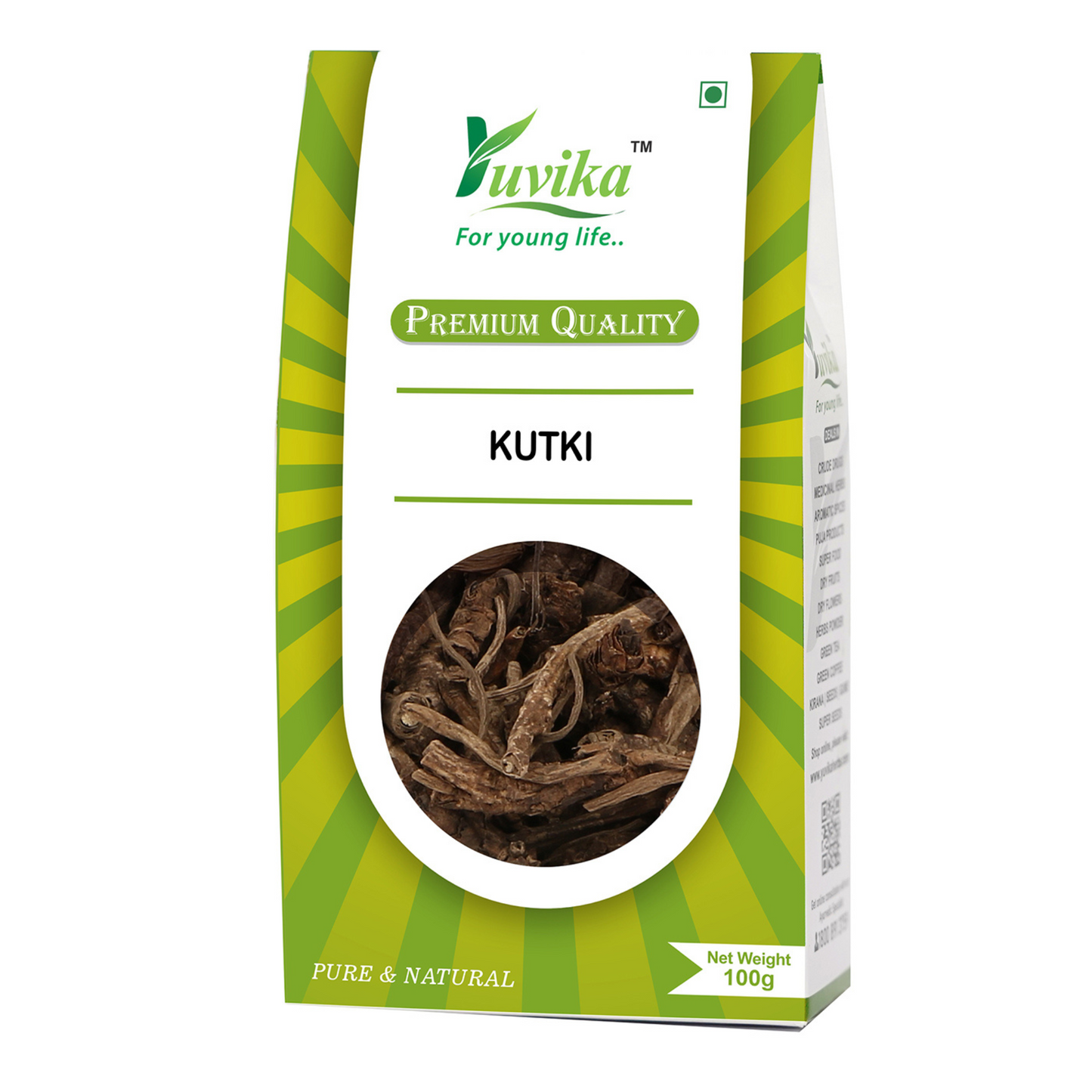 Kutki - Katuki - Picrorhiza Kurroa - Hellabore (100g)