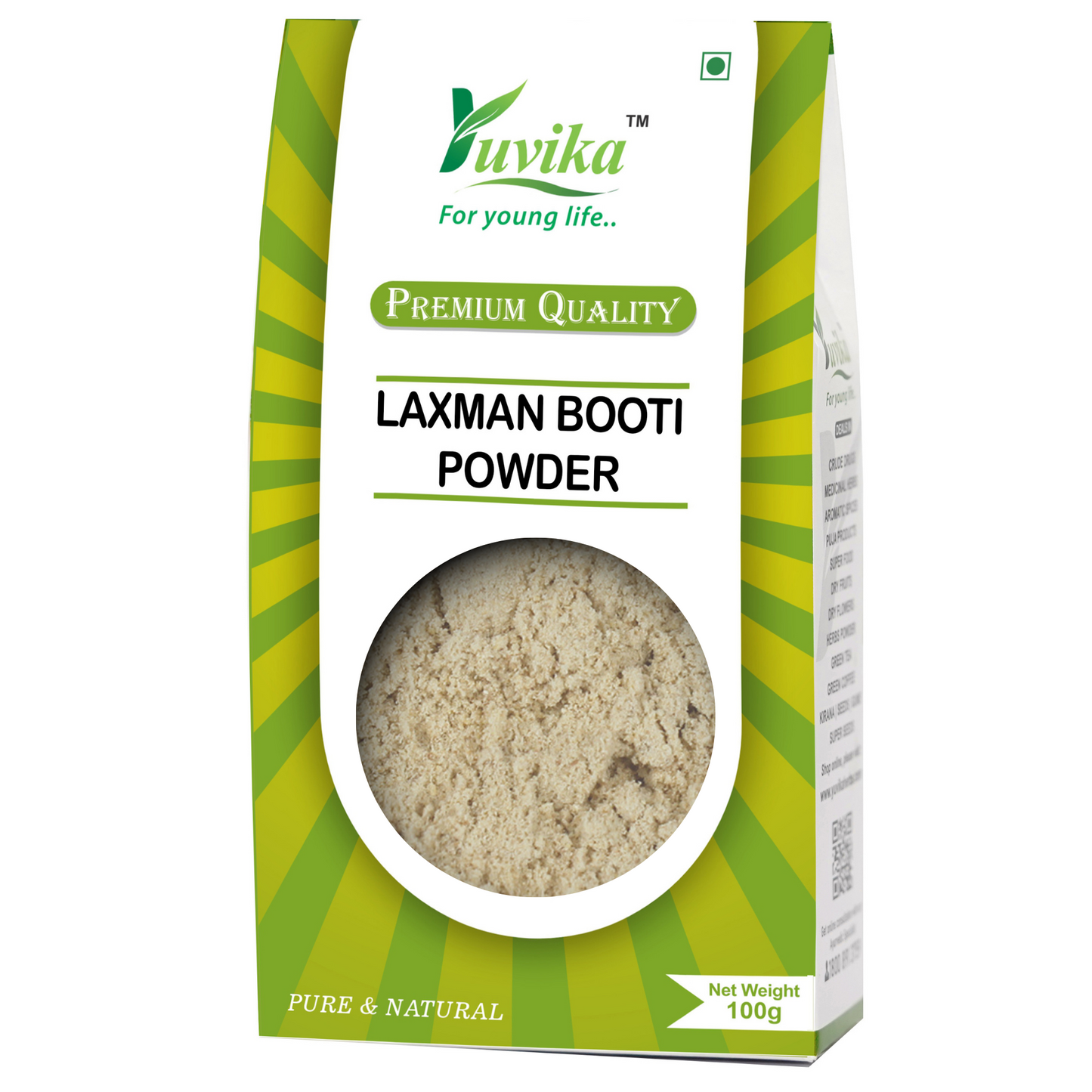 Laxman Booti Powder - Lakshman Booti - Selaginella Bryopteris - Guma (100g)