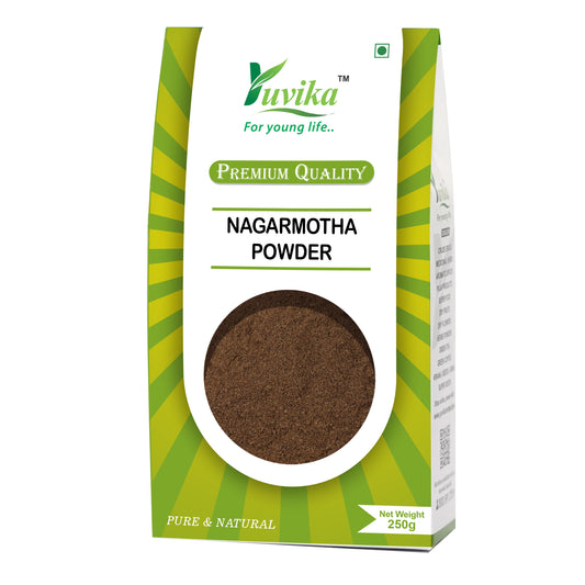 Nagarmotha Powder - Cyperus Rotundus Rhizome - Nut Sedge Root (250G)