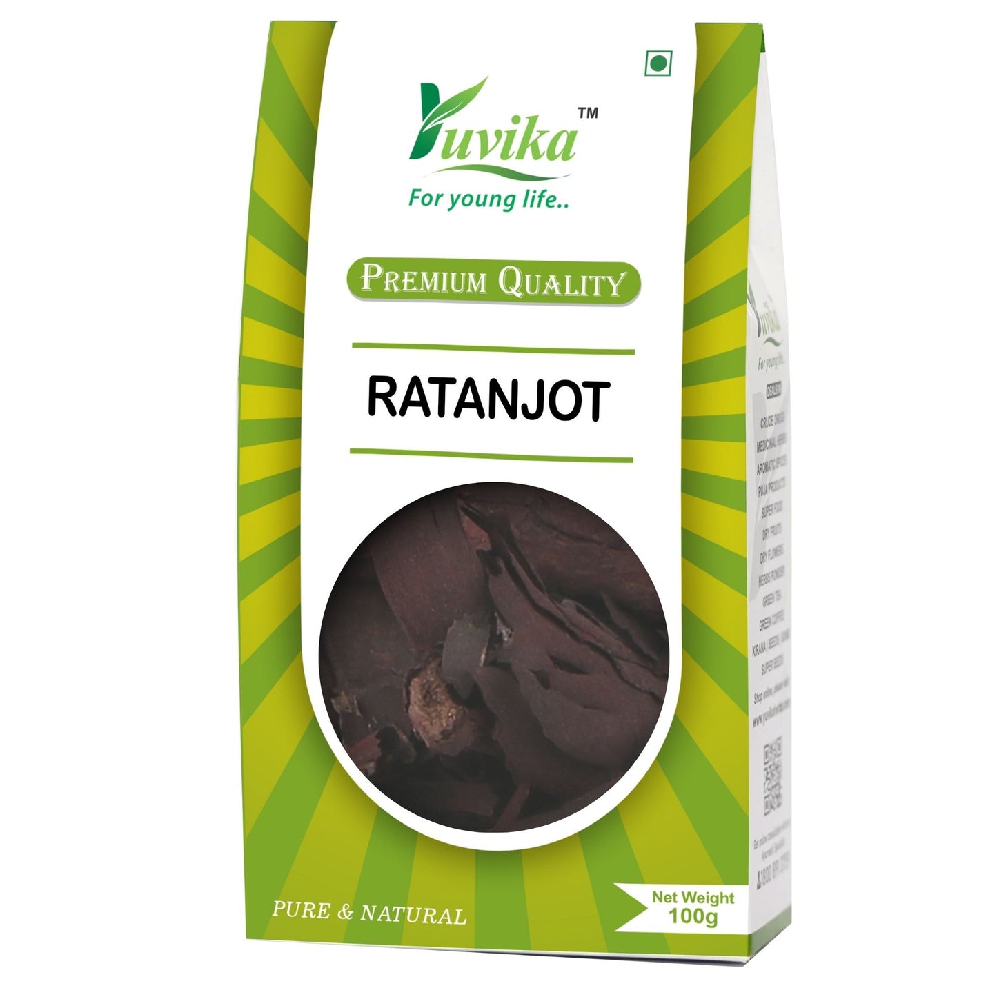 Ratanjot - Onosma echioides - Alkanna Tinctoria - Alkanet Root (100g)