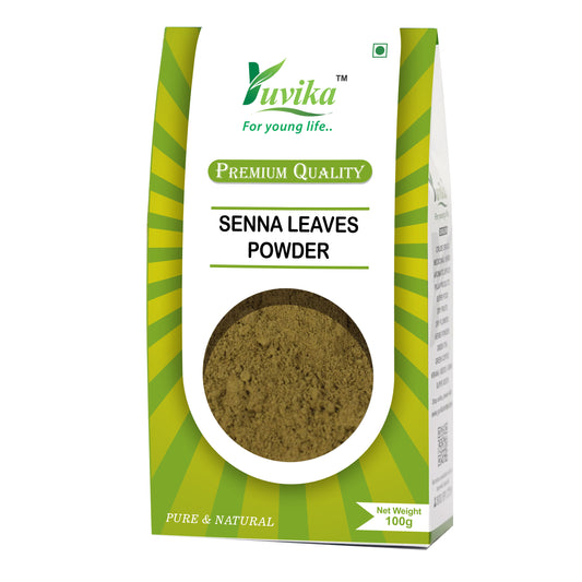 Senna Leaves Powder - Sanay Leaves Powder - Cassia Angustifolia - Senna Alexandrina (100g)