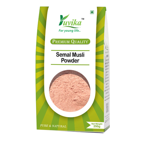 Semal Musli Powder - Musli Simbal - Bombax Malabaricum Dc - Silk Cotton Root (250G)