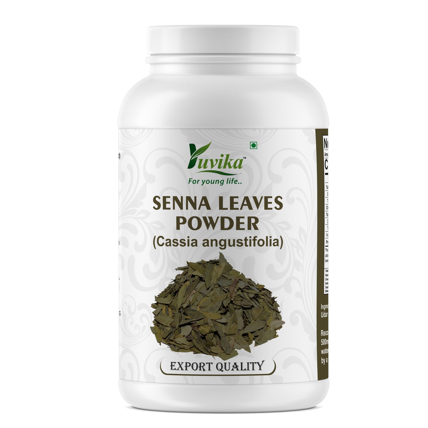 Senna Leaves Powder _pet jar 1