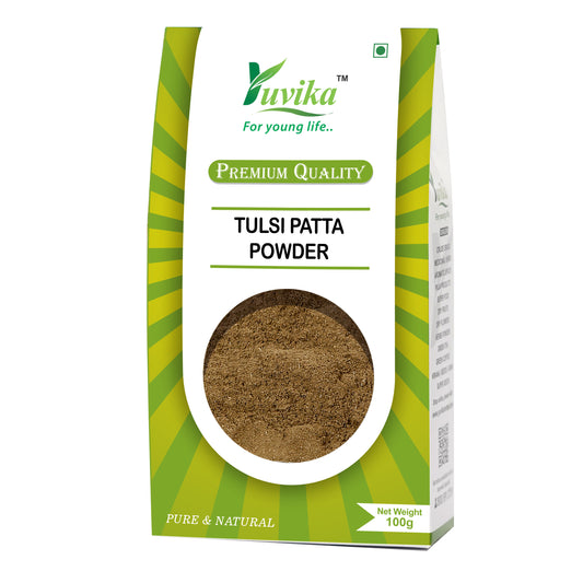 Tulsi Patta Powder - Ocimum Sanctum - Basil  Leaves Powder (100g)