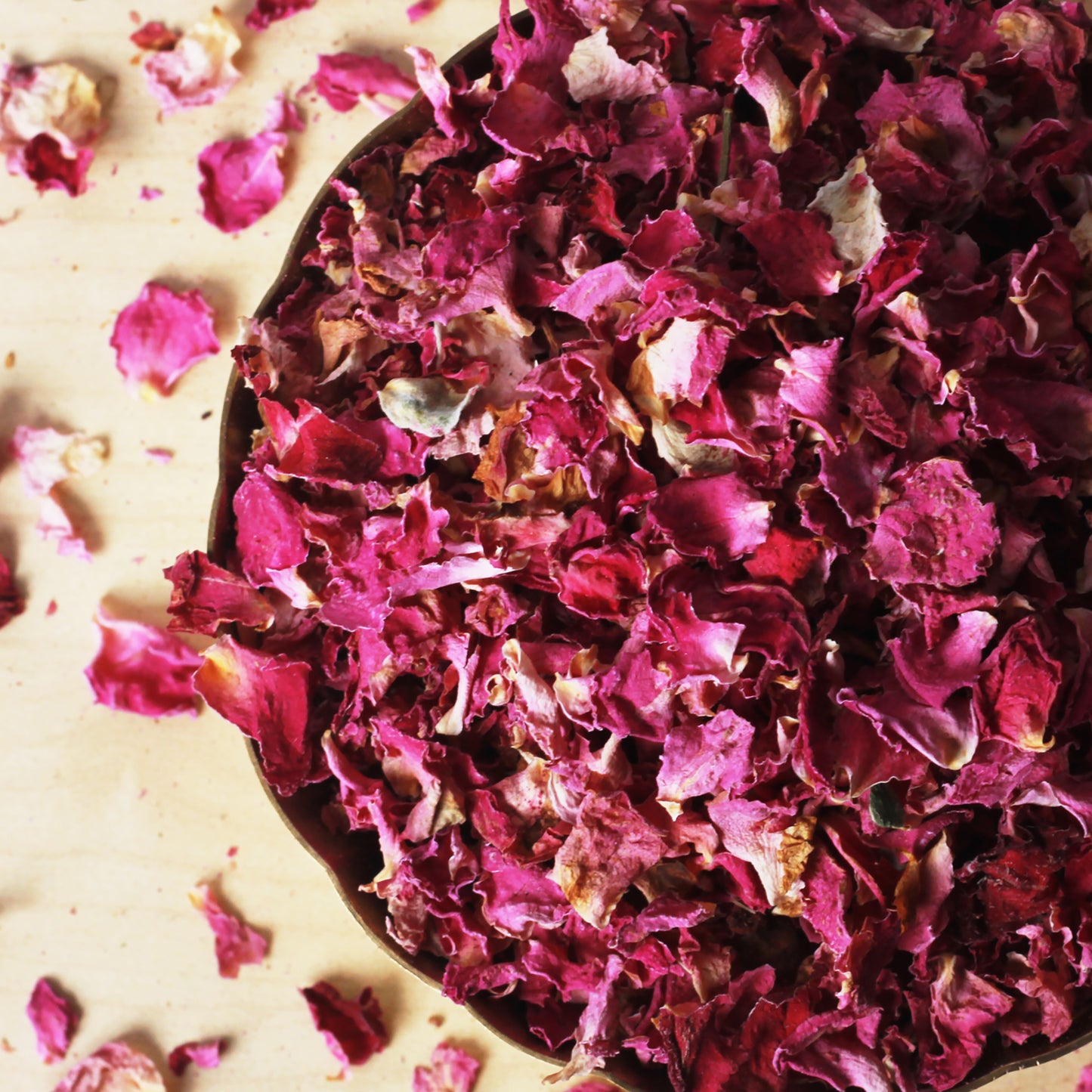 Gulab Patti - Rosa Gallica - Dry Rose Petal