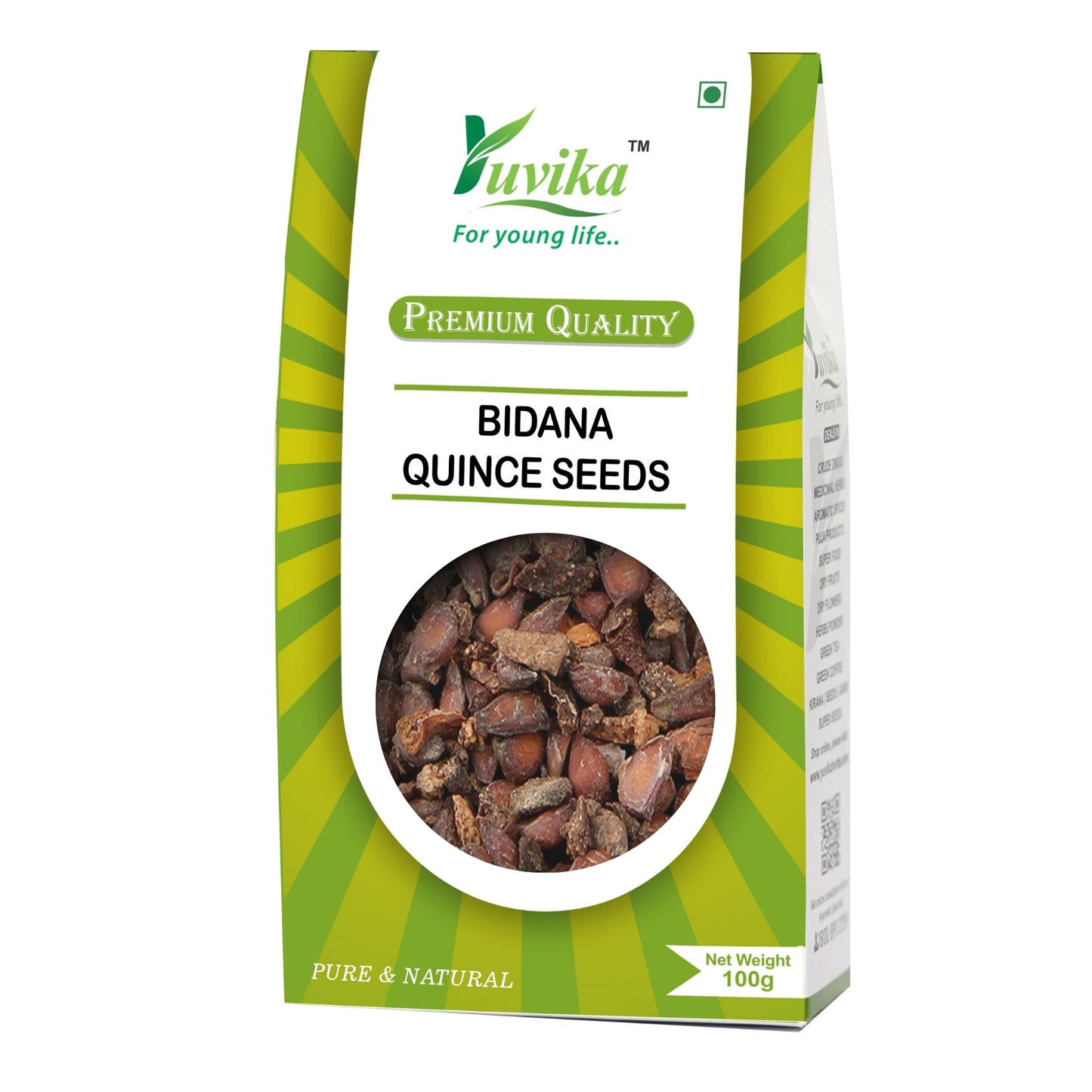 Bedana - Bidana Seeds - Pyrus Cydonia - Quince Seeds (100g)