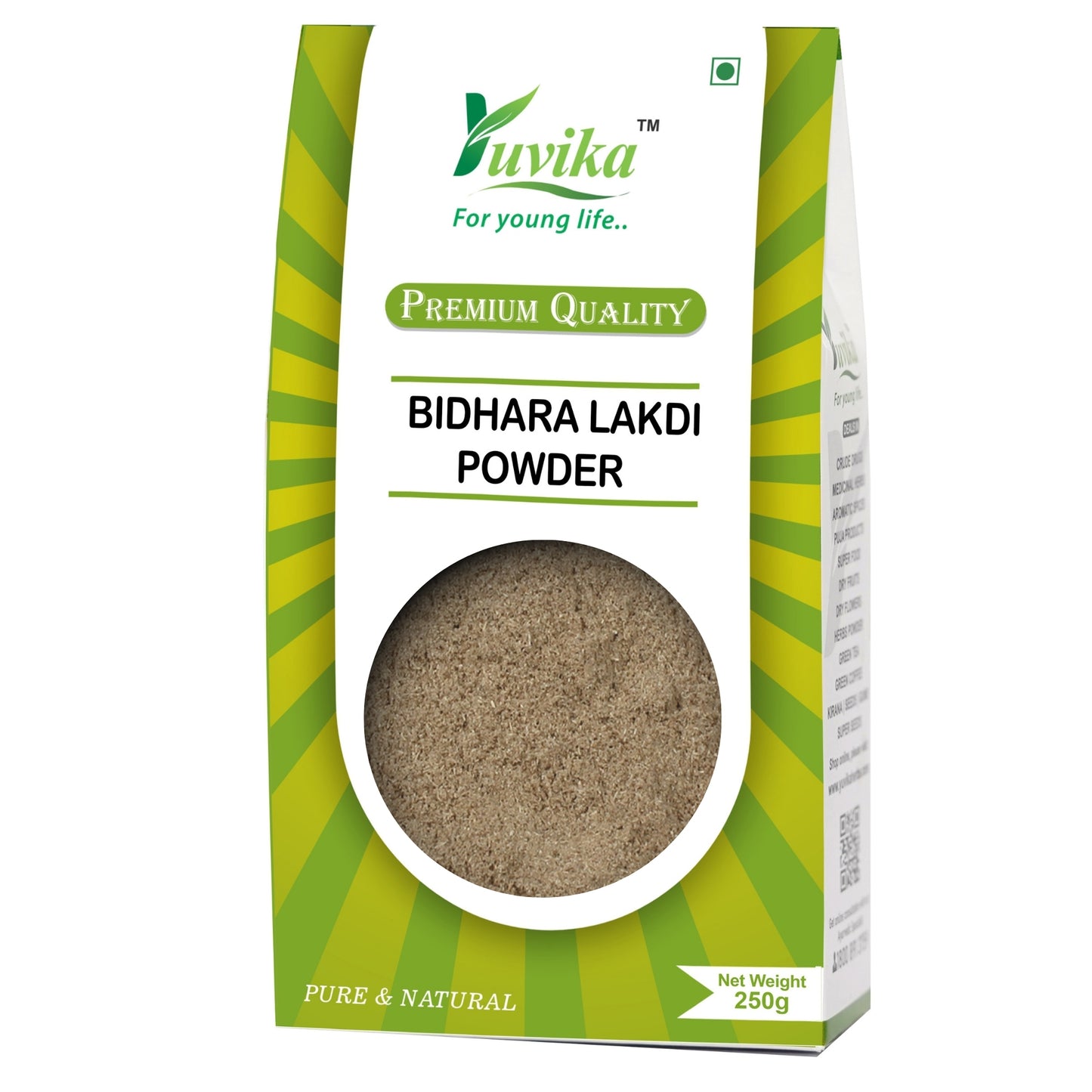 Bidhara Lakdi Powder - Vidhara Powder - Argyreia Nervosa (250g)