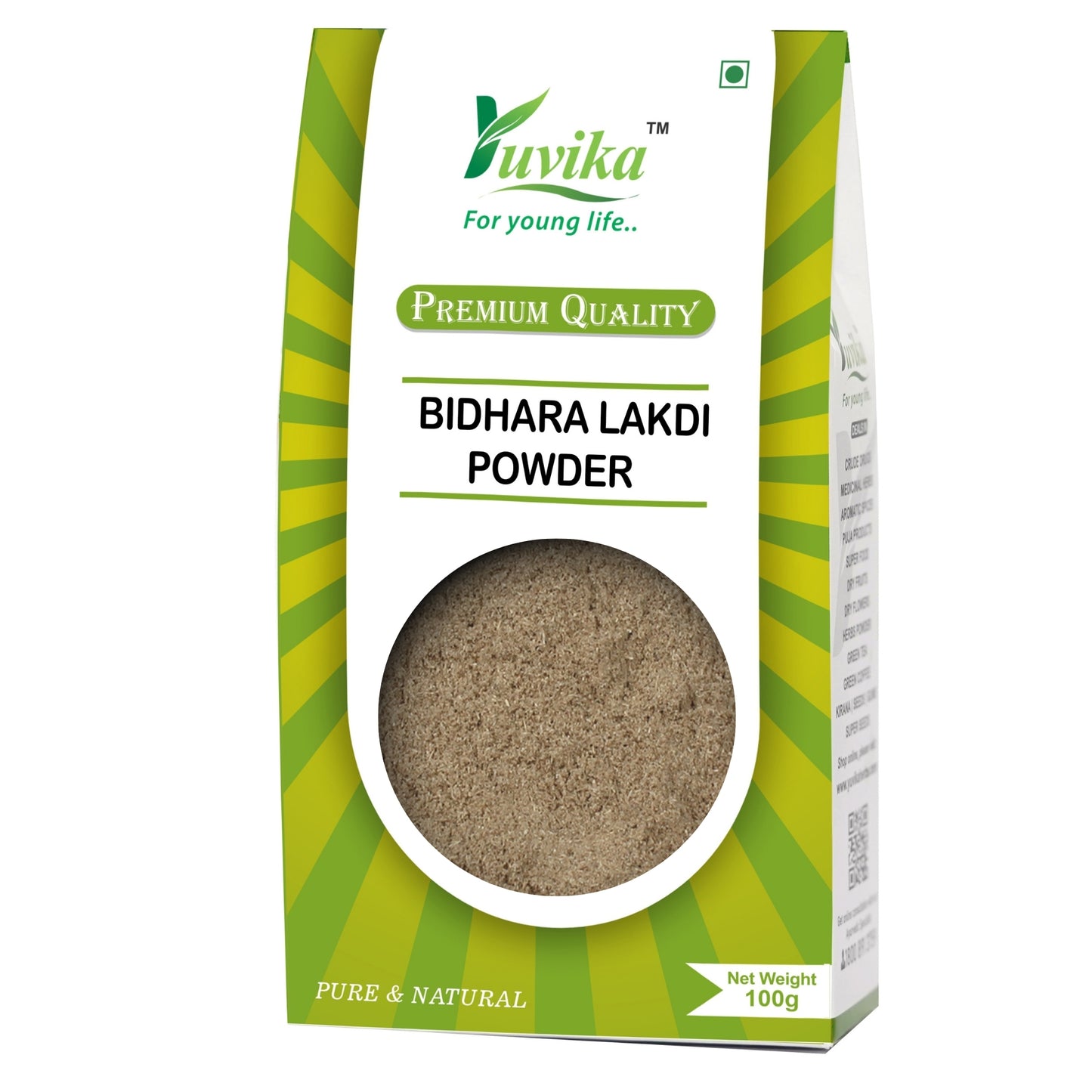 Bidhara Lakdi Powder - Vidhara Powder - Argyreia Nervosa (100g)