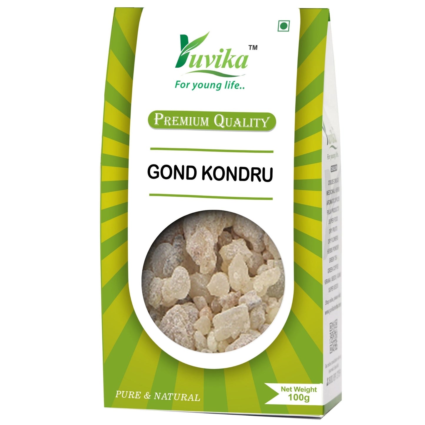 Gond Kondru - Shallaki Gum - Boswellia Serrata Gum (100g)