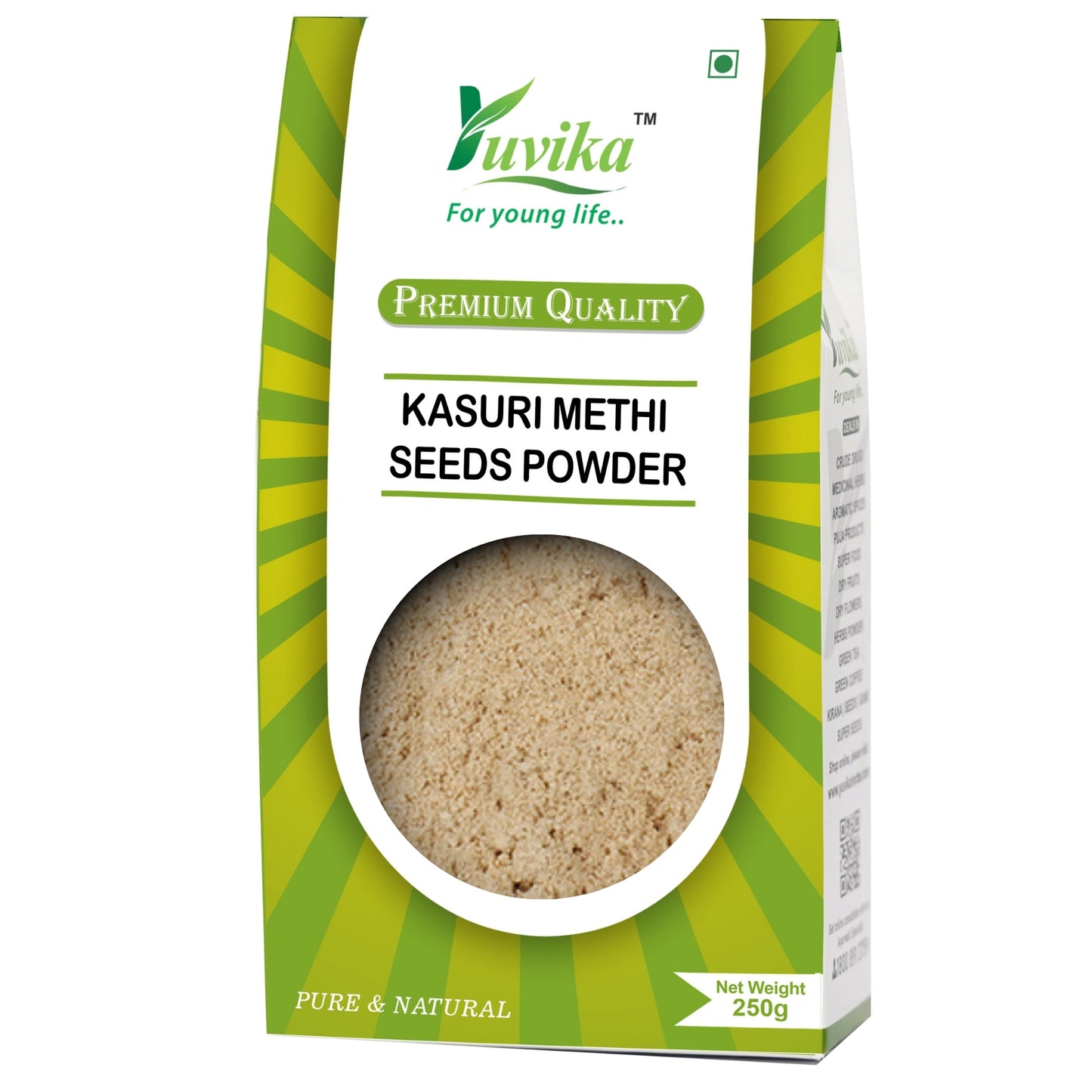 Kasuri Methi Seeds Powder - Champa Methi Powder (250g)